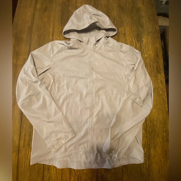 Nau Muted Gray Lightweight Rain Jacket Windbreaker  Size XL C5 - Picture 1 of 4
